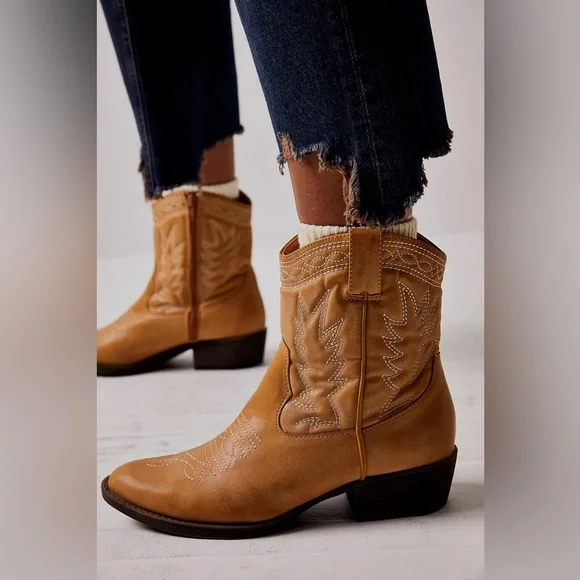 Coconuts by Matisse Shoes Coconuts Pistol By Matisse Free People Vegan Leather Ranch Cowboy Boots Size 9 Poshmark